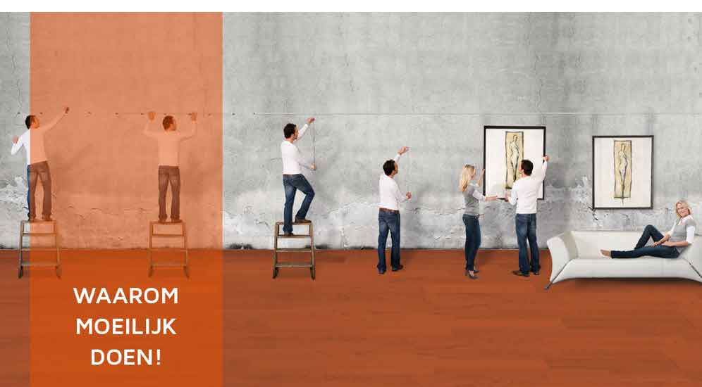 Laat ons uw kunst ophangen – met een ophangsysteem van Alle-Ophangsystemen